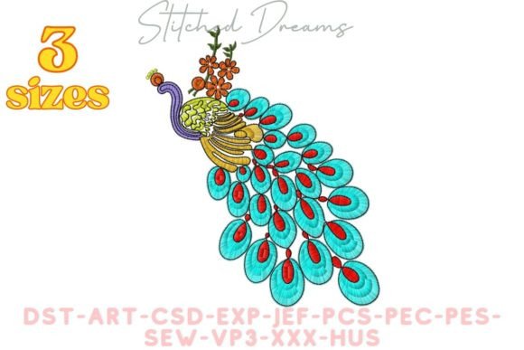 Peacock Embroidery Design Birds Embroidery Design By Stitched Dreams