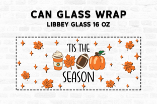 Tis the Season Can Glass Svg Graphic Graphic Templates By WW Digital Art 2
