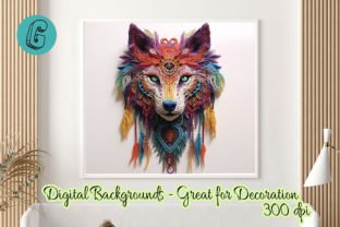 Wolf Part 2 Macrame Background Bundle Graphic Backgrounds By Glamour 2