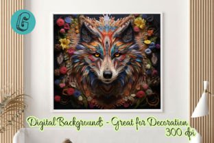 Wolf Part 2 Macrame Background Bundle Graphic Backgrounds By Glamour 3