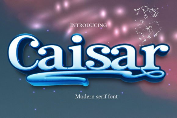 Caisar Serif Font By gunaloe12