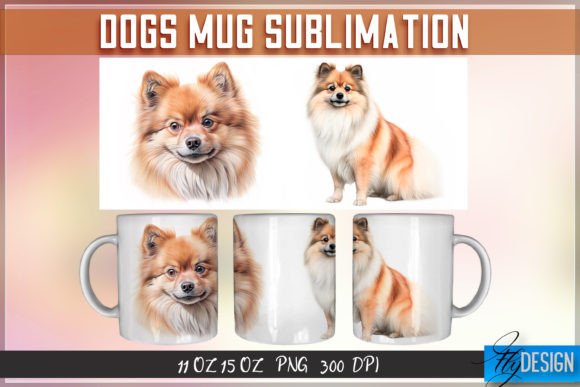 Dogs 11 Oz | 15 Oz Mug Sublimation Graphic Crafts By flydesignsvg