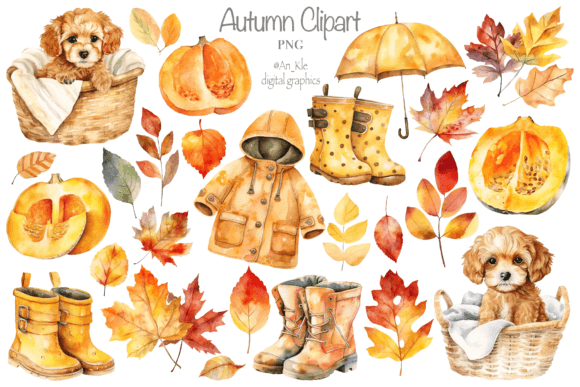 Autumn Clipart Graphic Illustrations By Architekt_AT