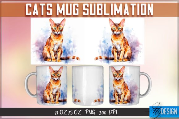 Cat 11 | 15 Oz Mug Sublimation Graphic Crafts By flydesignsvg