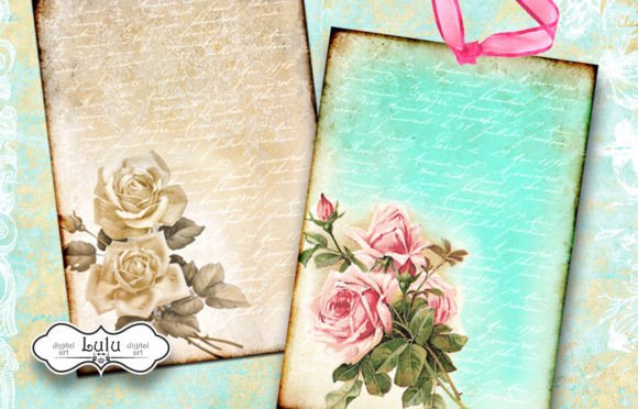 Rose Cards Grafica Creazioni Di luludesignart