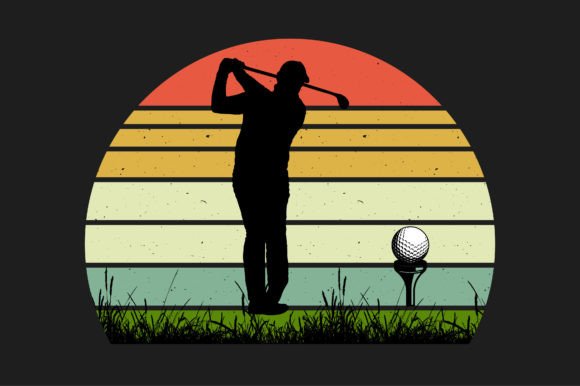 Golf T-Shirt Graphic Background Graphic Backgrounds By T-Shirt Design Bundle