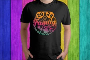 Family Cruise 2024 Family Vacation SVG Graphic T-shirt Designs By relaxnayem 3