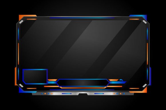 Game Streaming Interface Element Panel Graphic Graphic Templates By Muhammad Rizky Klinsman