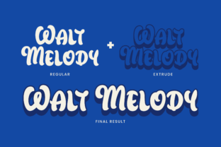 Walt Melody Display Font By ahweproject 3