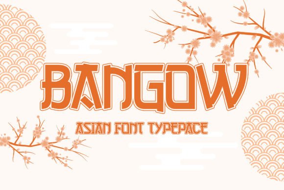 Bangow Decorative Font By Ceeskiiw
