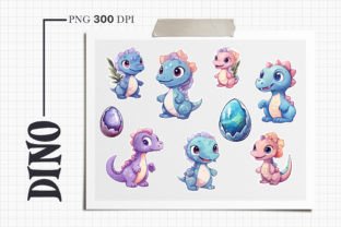 Dinosaur Stickers|Stickers for Kids Illustration PNG transparents AI Par tatiankaart 2