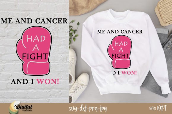 I Won Cancer Fight Graphic T-shirt Designs By Digital Idea