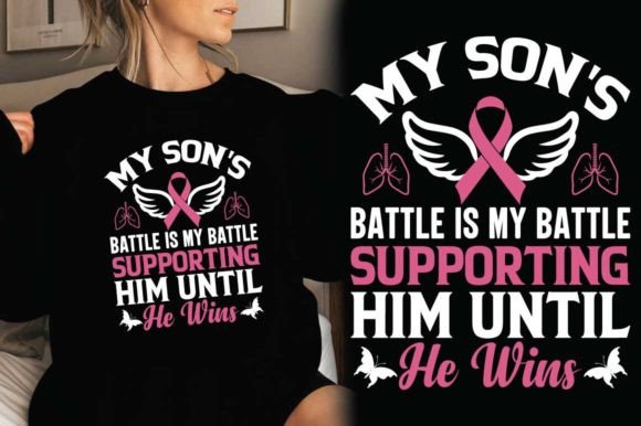My Son's Battle is My Battle Supporting Illustration Designs de T-shirts Par almamun2248