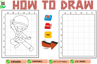 Learn to Draw Boys Graphic Coloring Pages & Books Kids By AME⭐⭐⭐ 1