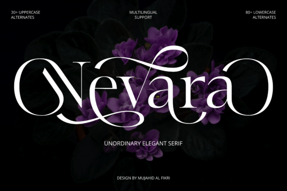 Nevara Serif Font By WuadType x Glyphofik Studio