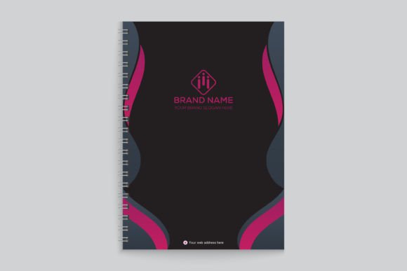 Notebook Cover Corporate Design Graphic Print Templates By shimulazad7