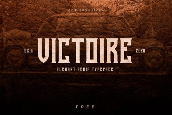 Victoire Serif Font By diegoinaciodesign