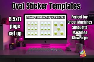 Canva Editable Sticker Templates Bundle Graphic Print Templates By LumiDigiPrints 7