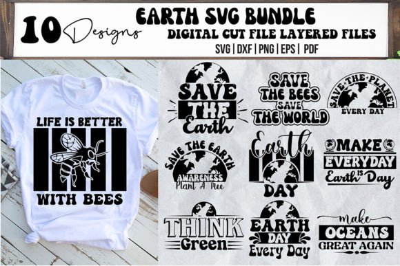Earth Svg Bundle Graphic Crafts By svgstudiodesignfiles