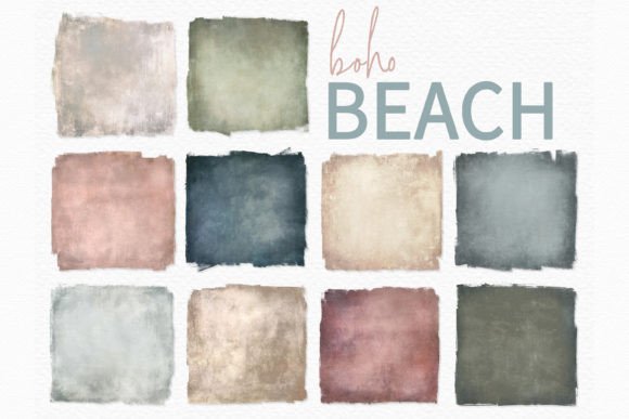 Boho Beach Texture PNGs Graphic Textures By rileybgraphics
