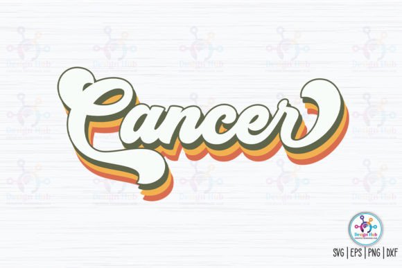 Cancer Retro SVG Graphic Crafts By DesignHub103