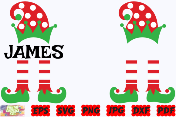 Elf SVG | Christmas Elf SVG | Christmas Grafik Plotterdateien Von DigitalDesignsSVGBundle