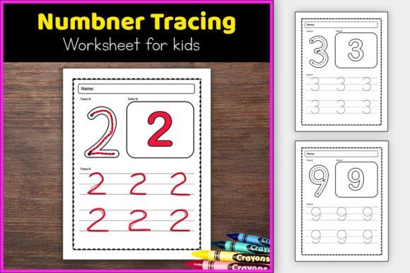 1-20 Number Worksheets: Trace, Formation Graphic Teaching Materials By TheStudyKits