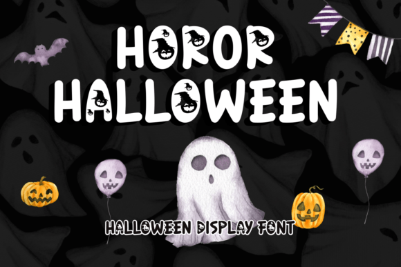Horor Halloween Display Font By Yan (7NTypes)