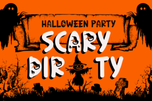 Horor Halloween Display Font By Yan (7NTypes) 4