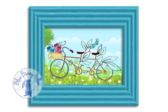 Beautiful Ride 5 Games & Leisure Embroidery Design By Blue Bunny Hollow