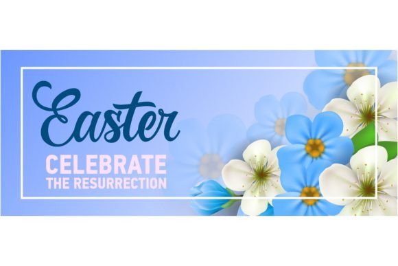 Easter Celebrate the Resurrection Letter Illustration Fonds d'Écran Par pch.vector