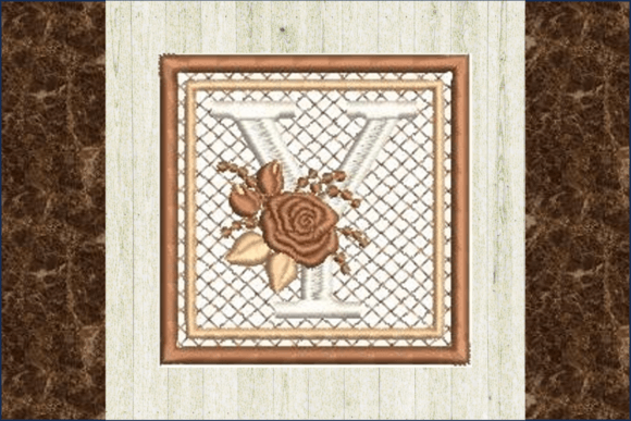 Rose Mini Quilt-Y Sewing & Crafts Embroidery Design By Lucinda's Embroideries