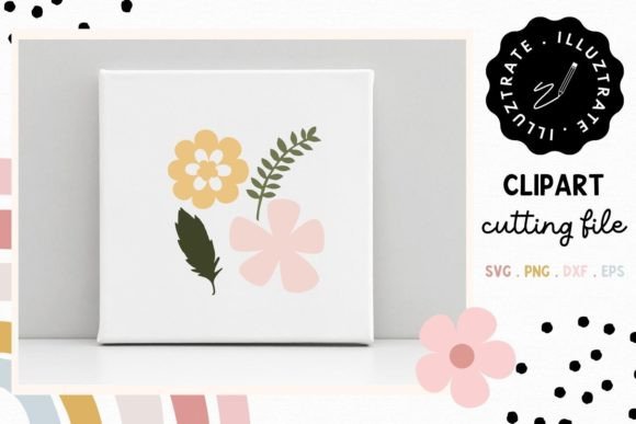 Flower SVG | Flower Cut File | Floral Graphic Crafts By illuztrate