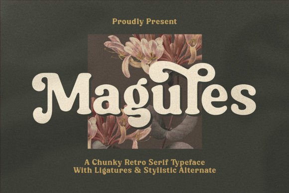 Magules Serif Font By HansCo