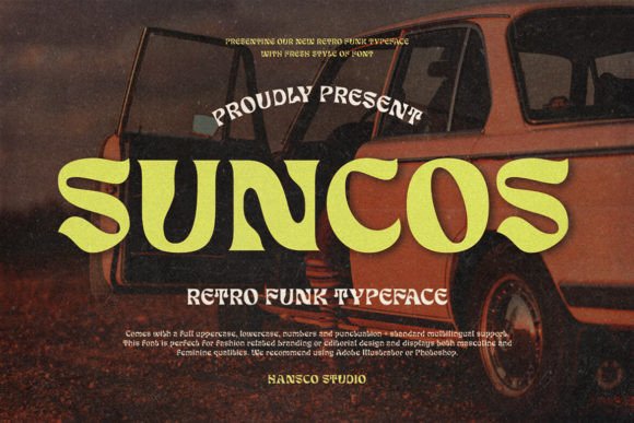 Suncos Serif Font By HansCo