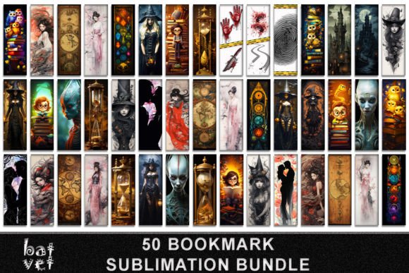 50 Bookmark PNG Bundle | Bookmark Bundle Graphic Crafts By BatVet
