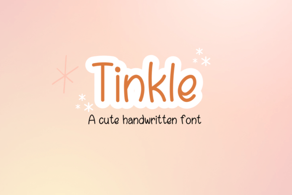 Tinkle Script & Handwritten Font By LalavaStudio