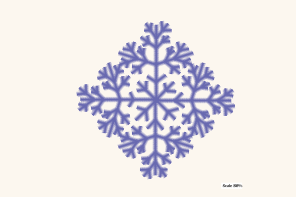 Dream Ice Flakes Winter Stickereidesign Von setiyadissi