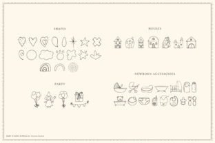 BABY & KIDS Logos Doodles Patterns Gráfico Logotipos Por crocus.paperi 9