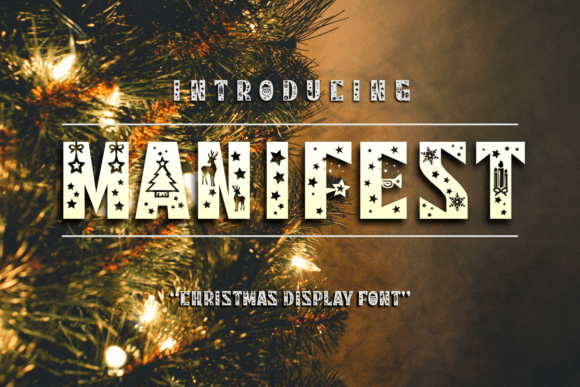 Manifest Display Font By Yan (7NTypes)