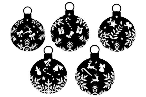 Christmas Snowflake Ornament Graphic 3D SVG By st