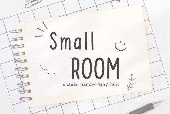 Small Room Skript-Schriftarten Schriftart Von chiraa.design