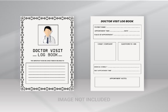 Medical Tracker Kdp Interior Template Graphic Print Templates By VMSIT