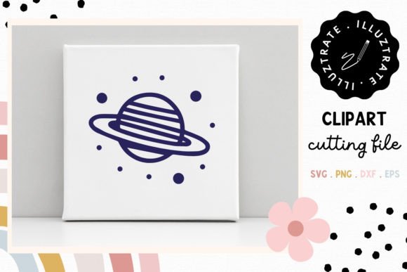 Planet SVG Cut File | Planet Clipart Grafica Creazioni Di illuztrate