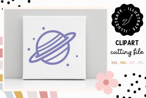 Planet SVG Cut File | Planet Clipart Grafica Creazioni Di illuztrate