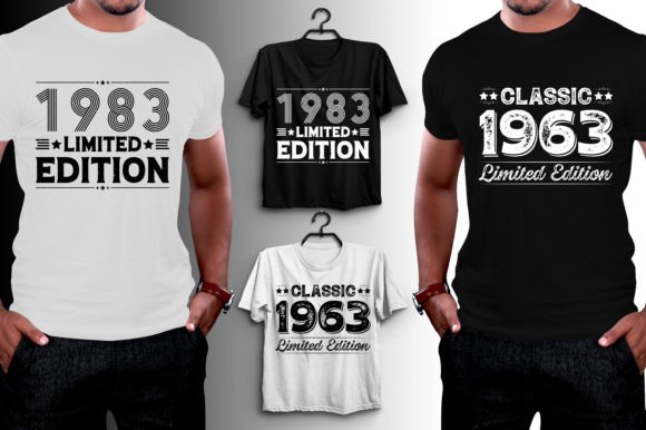 Vintage Birthday T-Shirt Design Graphic T-shirt Designs By T-Shirt Design Bundle