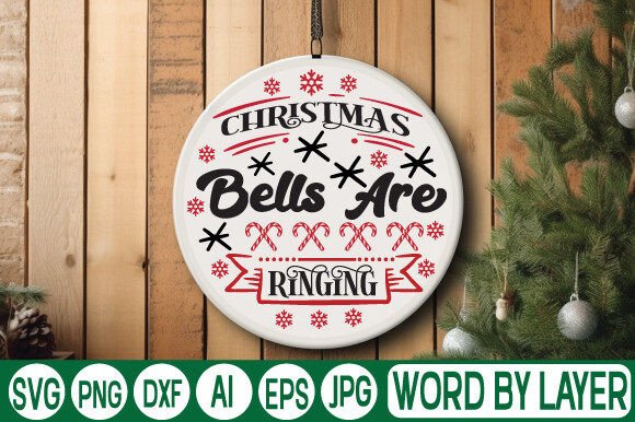 Christmas Bells Are Ringing Graphic Crafts By DigitalArt