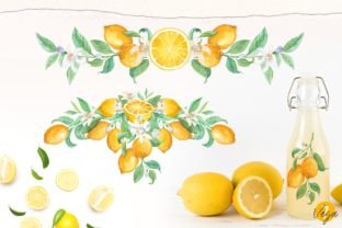 Lemon Afbeelding Afdrukbare Illustraties Door Tatapilip 4