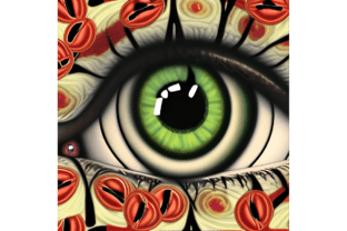 Green Eye Illustration Graphiques AI Par L. M. Dunn