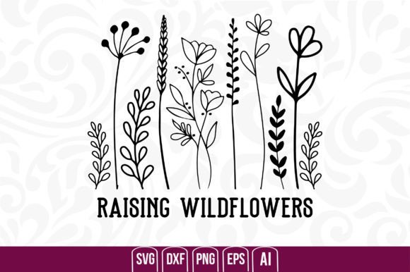 Raising Wildflowers Graphic Crafts By creativemim2001